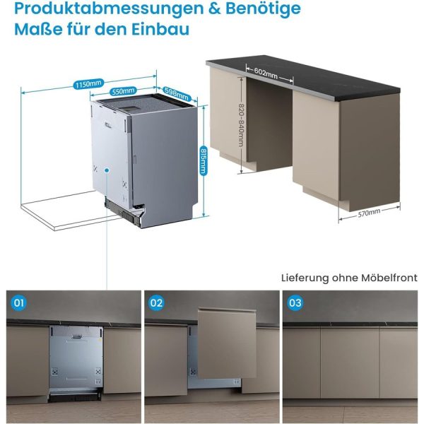 vollintegrierbarer Geschirrspüler SV 5.14K14C – Bild 8