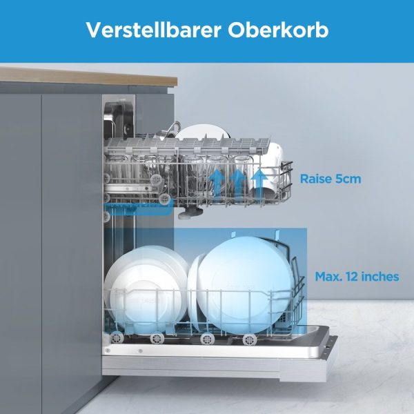Unterbaugeschirrspüler MDWEU1435XSS-W – Bild 7