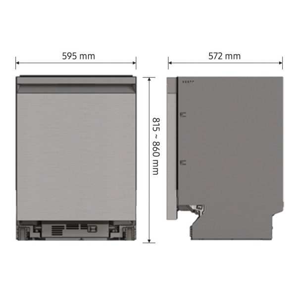 Unterbaugeschirrspüler DW60BG750USLET – Bild 15