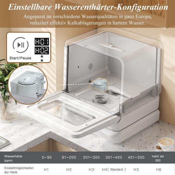 Standgeschirrspüler WQP4-6204 – Bild 5