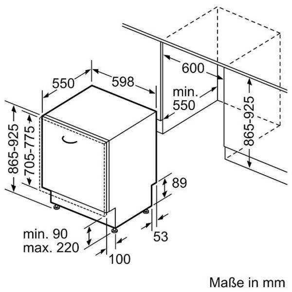vollintegrierbarer Geschirrspüler CB5VX03ITE – Bild 19