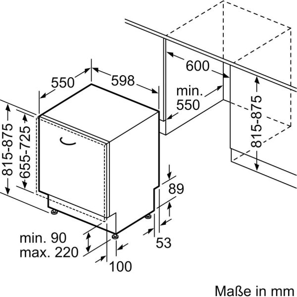 vollintegrierbarer Geschirrspüler iQ300 SN63HX11TE – Bild 14