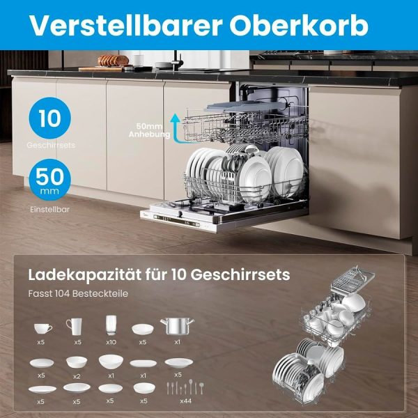 vollintegrierbarer Geschirrspüler SV 5.14K10C – Bild 3